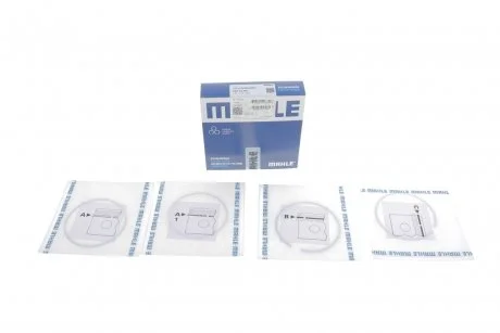 Комплект колец поршня двигателя на один цилиндр MAHLE / KNECHT 028 22 N0