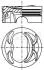 Поршень двигуна MAHLE / KNECHT 028 PI 00117 002 (фото 1)