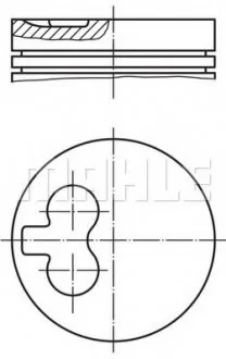 Поршень MAHLE / KNECHT 029 55 21