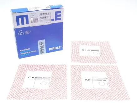 Комплект кілець поршня двигуна на один циліндр MAHLE / KNECHT 029 92 N0