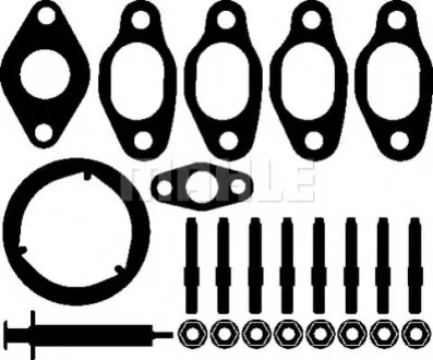 Монтажний комплект турбокомпресора MAHLE MAHLE / KNECHT 030TA18615000