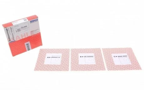 Комплект колец поршня двигателя MAHLE / KNECHT 039 24 N2