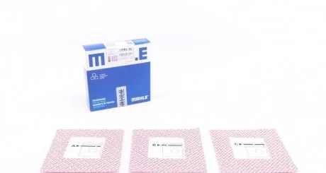 Комплект колец поршня двигателя на один цилиндр MAHLE / KNECHT 039 96 N1