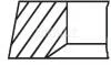 Комплект колец на поршень MAHLE / KNECHT 081RS001050N2 (фото 2)