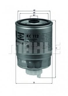 Фильтр топливный MAHLE / KNECHT KC 112 (фото 1)