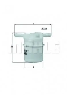 (MAHLE) HONDA ACCORD 1.6, 2.0 85-89, CIVIC 1.3 87-91 MAHLE / KNECHT KL205