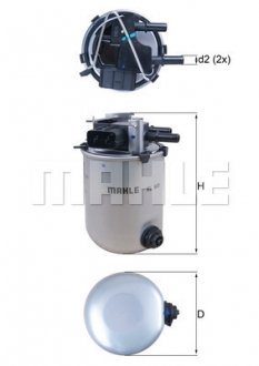 Фильтр топлива MAHLE / KNECHT KL909 (фото 1)