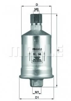 (MAHLE) ALFA ROMEO 33 1.7 86-94, 155 1.6i-2.5i 92-98 MAHLE / KNECHT KL94