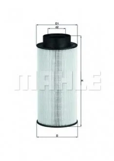 Фильтр топл. (смен.элем.) SCANIA (TRUCK) (Knecht-Mahle) MAHLE / KNECHT KX182D
