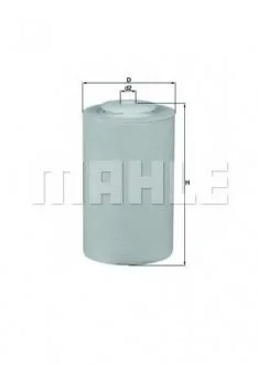 Фильтр топливный DB (OM441 88-) MAN /2 шт. на машину/ MAHLE / KNECHT KX 65D (фото 1)