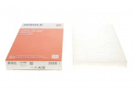 Фильтр салона (Knecht-Mahle) MAHLE / KNECHT LA229