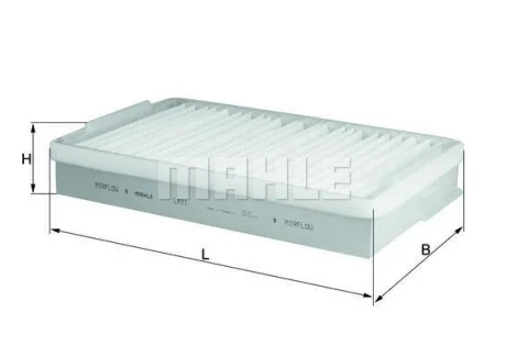 Фото 1 - фільтр салону MAHLE / KNECHT LA71 Фільтр салону MAHLE / KNECHT LA71 (фото 1)