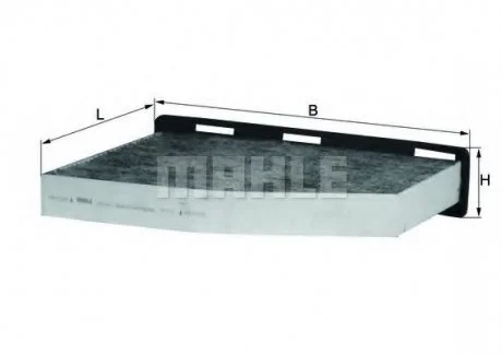 Фильтр, воздух во внутренном пространстве MAHLE / KNECHT LAK 181/1