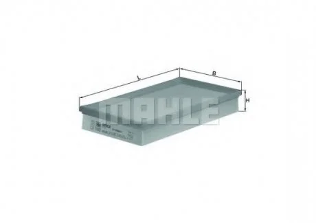 (MAHLE) SAAB 9-3 2.2TID 02/98- /302.5 X 173.5 X 47.3/ MAHLE / KNECHT LX1083 (фото 1)