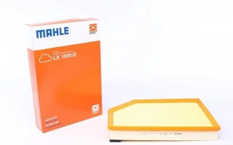 Фильтр воздуха VOLVO S80 II 2.4D5 03/06-, V70/XC70 II 2.4D5 12/05- MAHLE / KNECHT LX 1591/2