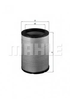 Фільтр повітря MAHLE / KNECHT LX1600