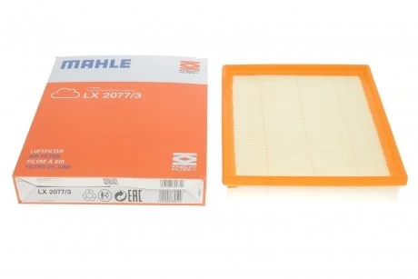Фильтр воздуха BMW 1 (F20), 2 (F22), 3 (F30, F35, F80), 4 (F32, F82) 1.6D/2.0D 11.10- MAHLE / KNECHT LX 2077/3