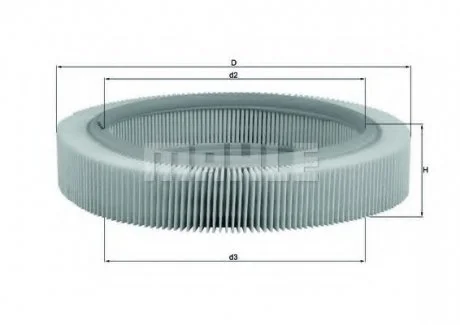 (MAHLE) VW GOLF 1.1 74-79 MAHLE / KNECHT LX209
