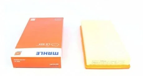 Фільтр повітряний MITSUBISHI (Knecht-Mahle) MAHLE / KNECHT LX504 (фото 1)