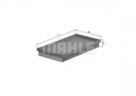 (MAHLE) OPEL CORSA 1.6GSI 89-93 MAHLE / KNECHT LX869 (фото 1)