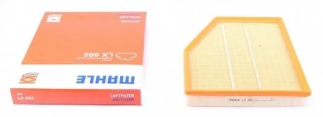 Фильтр воздуха BMW 5 (E60), 6 (E63) 2.0-4.8 09.03- MAHLE / KNECHT LX 982