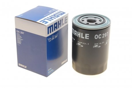 Фильтр масляный двигателя MITSUBISHI (-) MAHLE / KNECHT OC297 (фото 1)