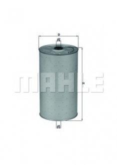 Фільтр масляний MAHLE / KNECHT OX30D (фото 1)