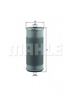 Фільтр масляний MAHLE / KNECHT OX75D