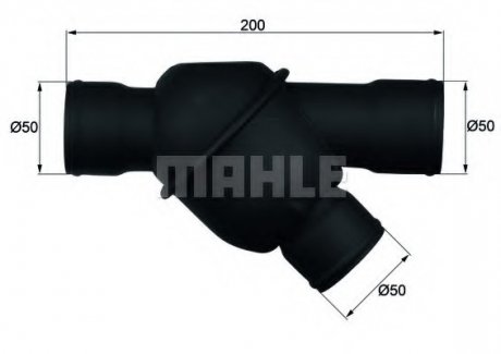 Термостат системи охолодження двигуна MAHLE / KNECHT TH 24 83