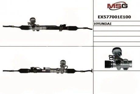 Рейка рульова MANDO EX577001E100