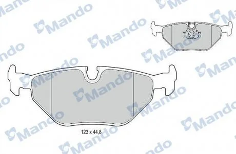 Гальмівні колодки до дисків BMW BMW 5 1995 - 2004] MANDO MBF015120