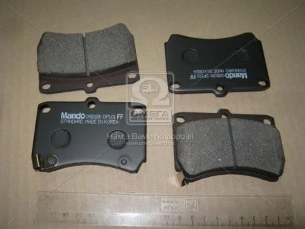 Колодки гальмові дискові передні MANDO MPK06