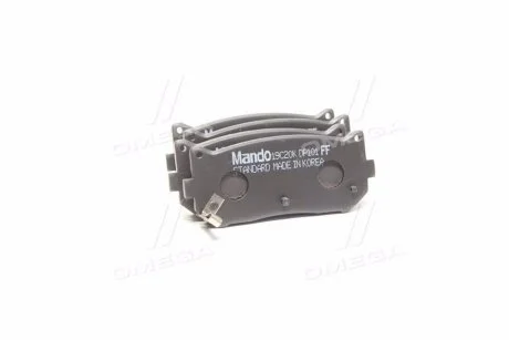 Тормозные колодки дисковые задние MANDO MPK08 (фото 1)