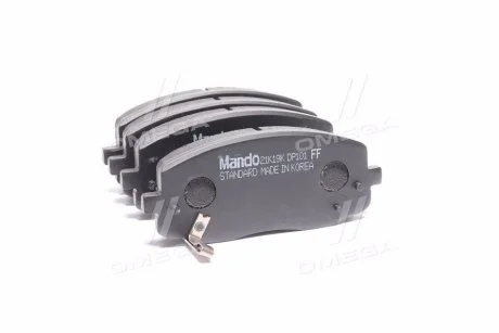 Колодки тормозные передние. Hyundai I10/I20 2004- MANDO MPK25
