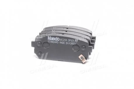 Колодки гальмівні дискові задні (58302-1DA00) Kia Carens 2.0 (04-) MANDO MPK35