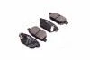 Колодки тормозные дисковые задние.SUBARU TREZIA; TOYOTA AURIS, COROLLA, IQ, MATRIX, PRIUS 02- MANDO MPT20 (фото 2)