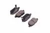 Колодки тормозные дисковые задние.SUBARU TREZIA; TOYOTA AURIS, COROLLA, IQ, MATRIX, PRIUS 02- MANDO MPT20 (фото 3)
