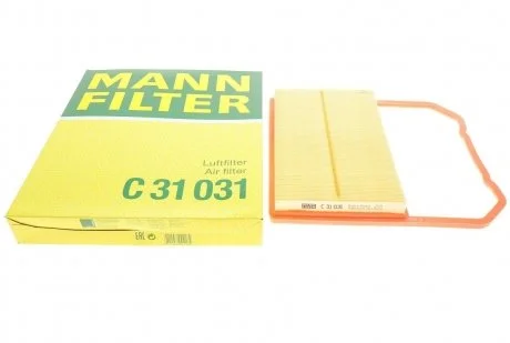 Фильтр воздушный VW POLO, SEAT IBIZA 1.0 MPI 17- (выр-во) MANN C31031