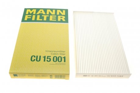 Фильтр салона MANN CU15001 (фото 1)