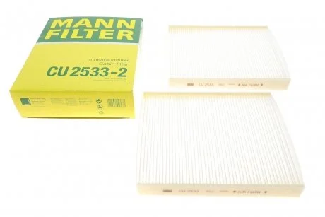 Фільтр салону MANN CU 2533-2