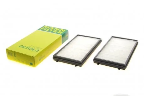 Фильтр салона к-кт 2шт.BMW 730/735/740 11/01- MANN CU 3124-2