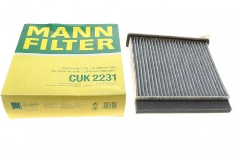Фільтр салону вугільний MANN CUK2231