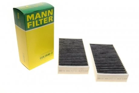Фільтр салону, вугільний 06- X164/W164/251 MANN CUK2646-2