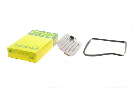 Фільтр АКПП із прокладкою AUDI 100 91-94, A6 94-97, A8 94-02 2.6-6.0i MANN H 2120 X KIT