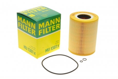 Фильтр масла MAN F2000 96- MANN HU 1381x