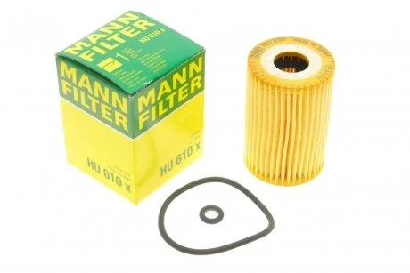 Фільтр масляний MB W168 A140A160A190 [M166.940/960/990] 97 MANN HU 610 X