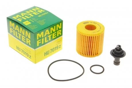 Фільтр олії A4, A5, A6, A7, A8, Q5, Q7/PORSCHE CAYENNE, PANAMERA/VW TOUAREG 2.4-3.2 FSI 04- MANN HU7019Z