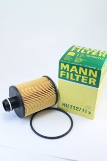 Фільтр масляний двигуна MANN HU712/11X