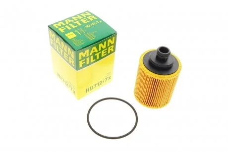 Фільтр олії FIAT/OPEL 1.3 JTD/CDTI 09.03- /SYSTEM UFI/ MANN HU 712/7 x