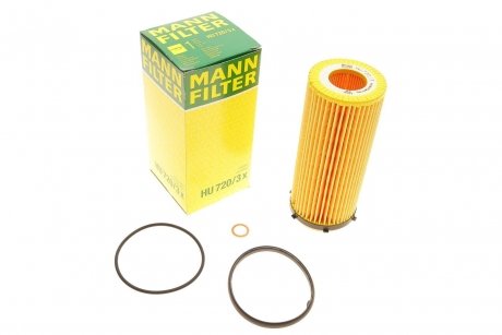 Масляний фільтр MANN HU 720/3 x